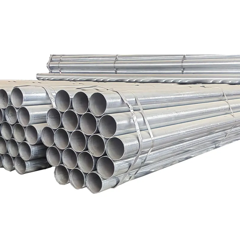 Q235 Factory Price Welded Tubes Galvanized Pipe 76mm Spot Sale Hot Dipped Round Pipe for Scaffolding Used Galvanized Steel Pipe